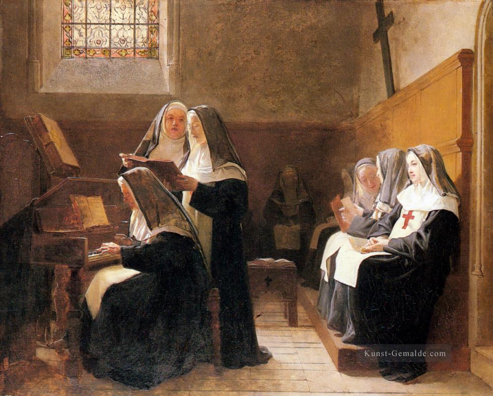 Das Kloster Chor Akademischer Maler Jehan Georges Vibert Ölgemälde